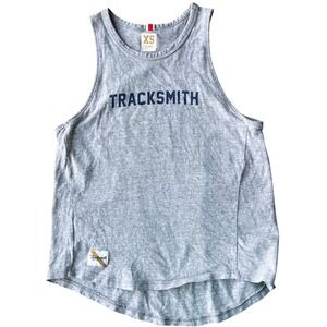 Tracksmith Womens Grayboy Tank Top Singlet Size XS Running athleisure Workout